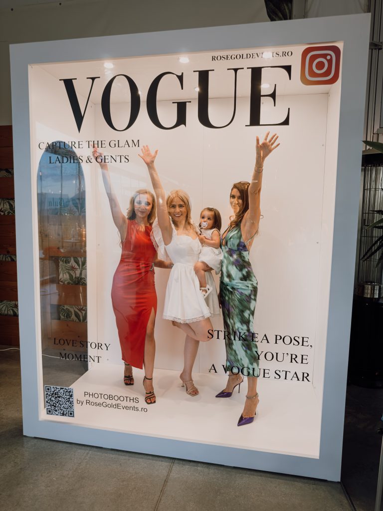 cabina foto vogue rosegoldevents